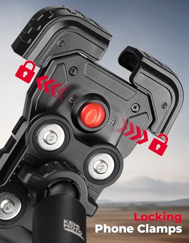 Support téléphone UTV anti-vibrations réglable à 360° - 5