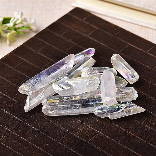 Varita de cristal de roca galvanizada Color8 de 50g para decoración 3