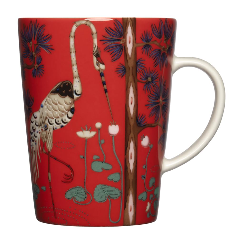 Iittala Taika Tazza In Porcellana Blu Con Motivo Gufo - Collezione Fantasiosa, 1012473