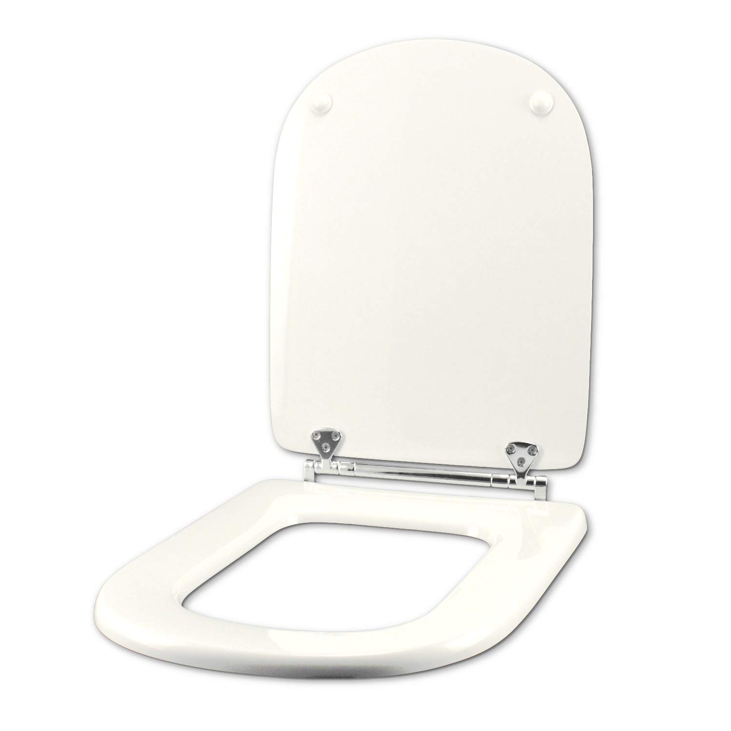 Copriwater per Ideal Standard CALLA BIANCO EURO con cerniera ORIGINALE a tubetto cromo
