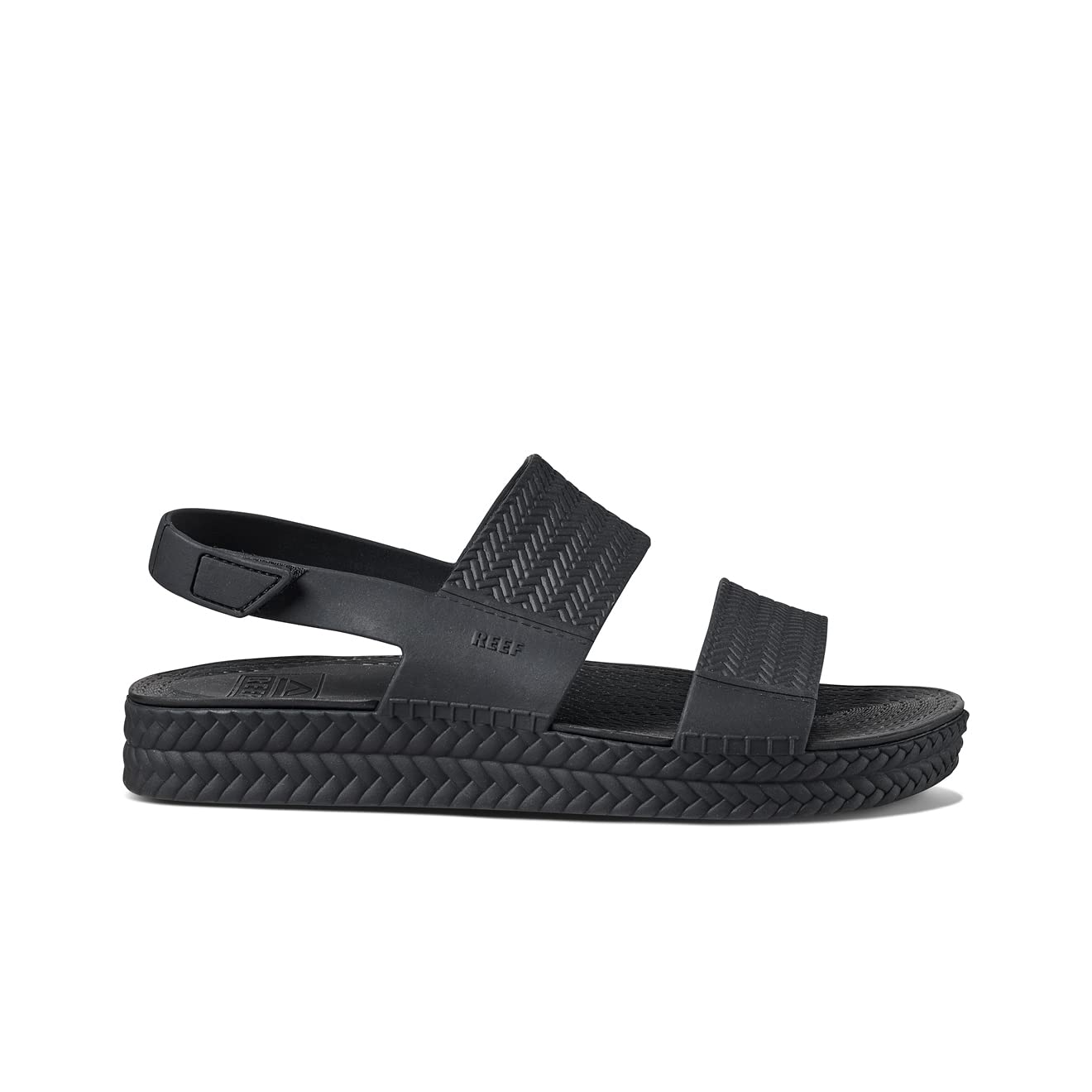 REEF Water Vista Womens Platform Sandal, Water Friendly, Adjustable Velcro Strap