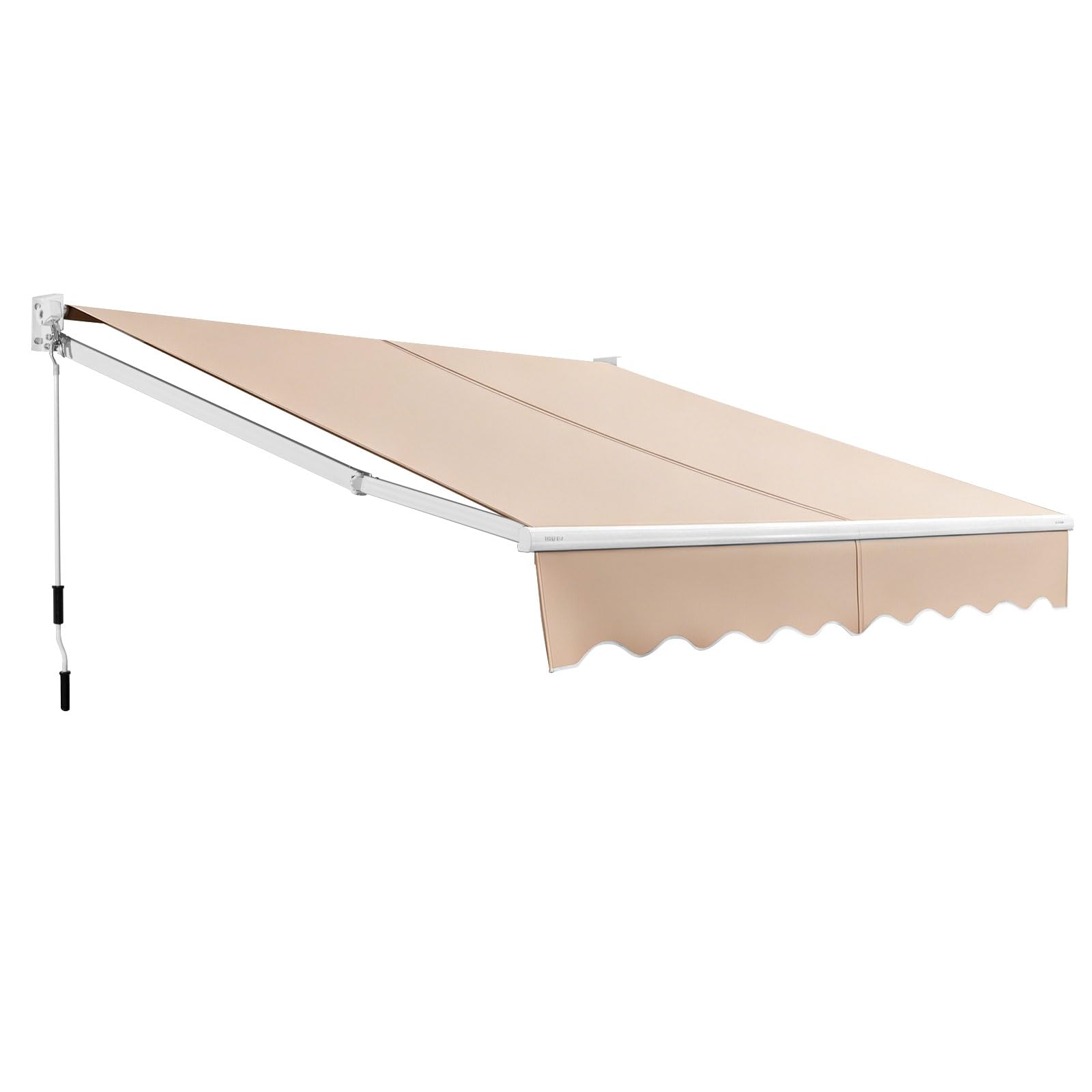 Tangkula 8 Ft × 6.6 Ft Retractable Awning