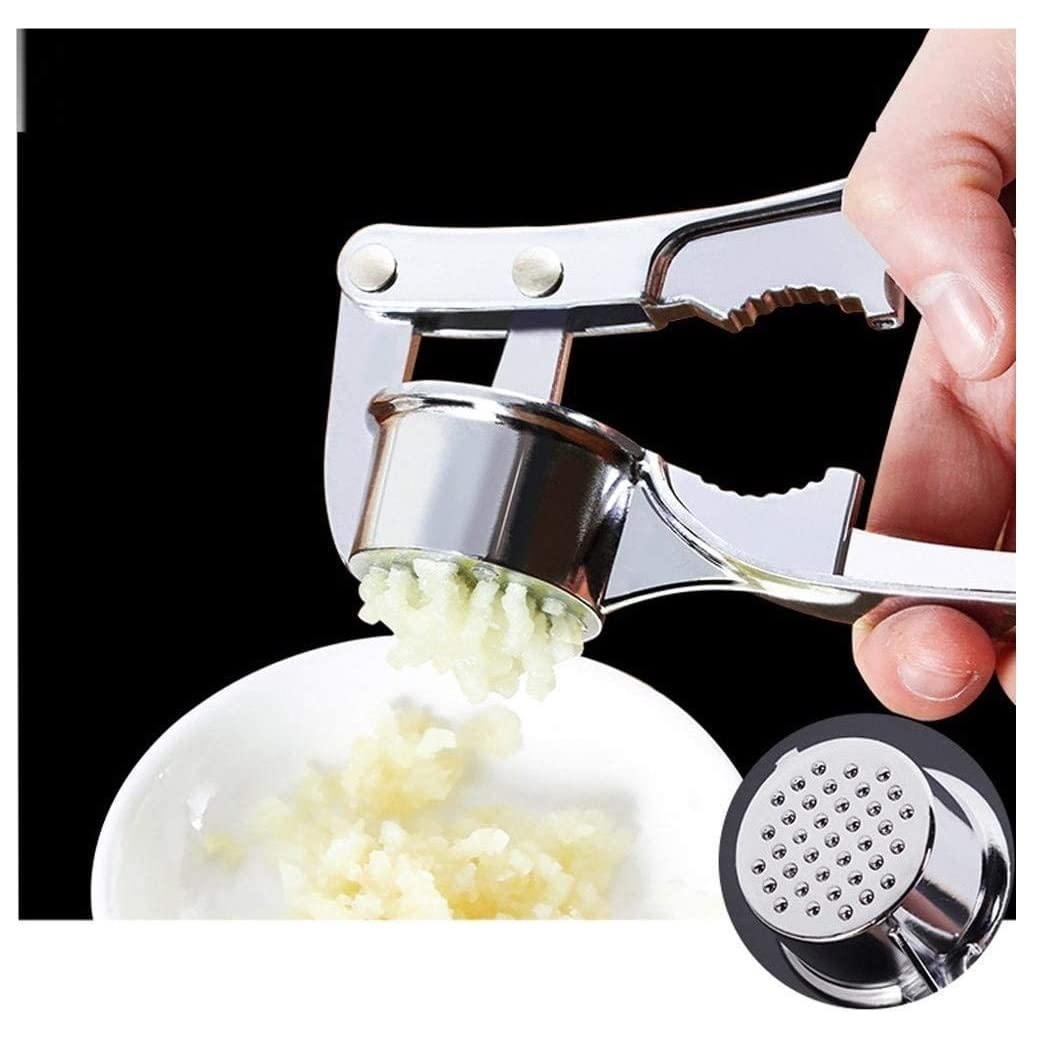 Outil à Ail Hachoir À Ail en Alliage D'aluminium 5 1, Presse-ail, Facile Nettoyer Cuisine Cuisson