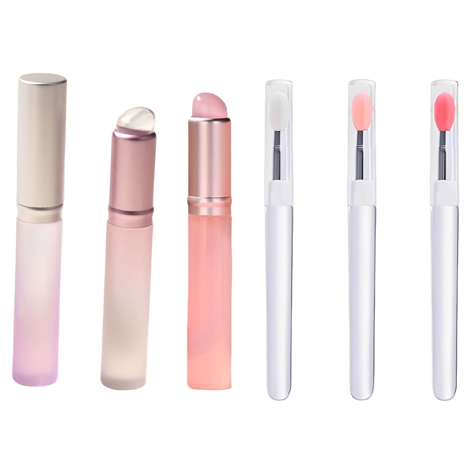 Lipstick Brush, Lip Brush Applicator Set of 6 Pieces, Precision Lip Makeup Tool for Smooth Application, Travel-Friendly Lipstick Applicator with Hygienic Design, Reusable Lip Brushes-image-31