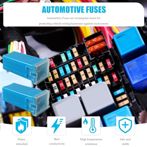 Kit de 30 fusibles para automóvil Xspeedonline con fusibles altos y de perfil bajo miniatura 4
