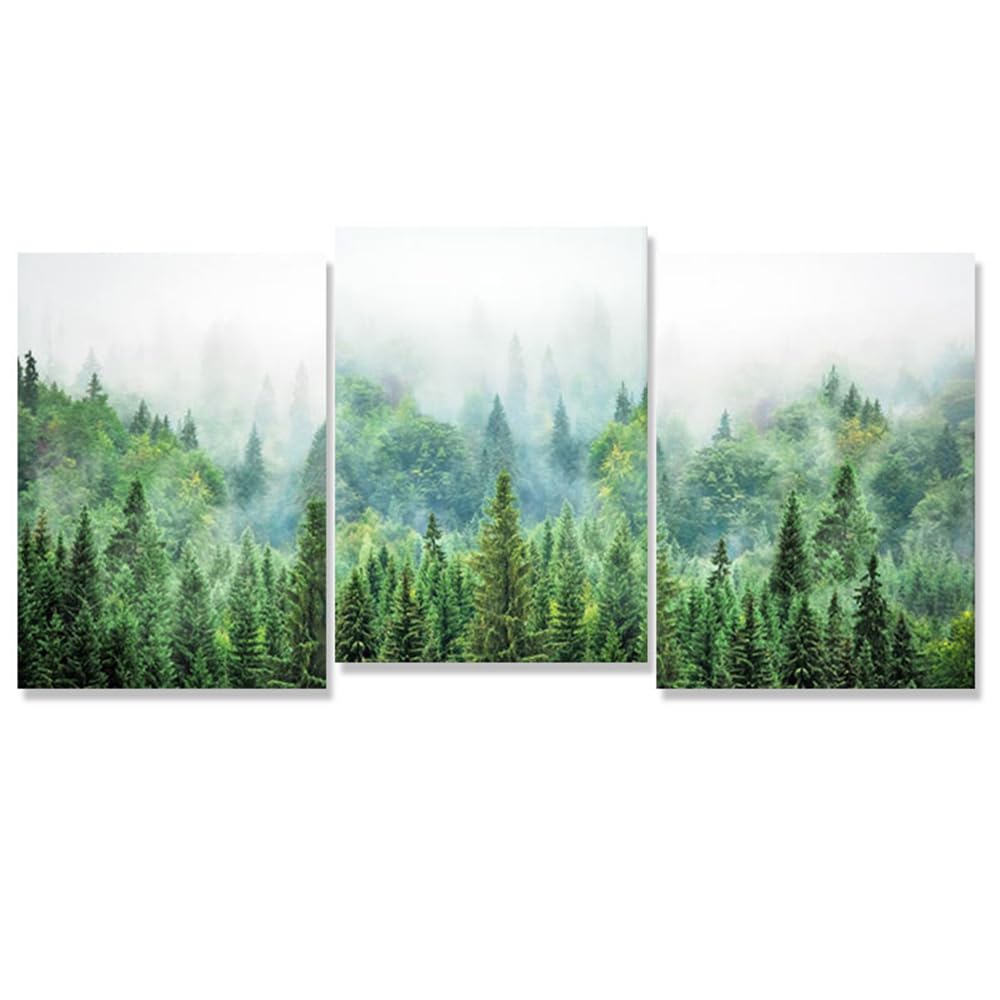 WBYZAC Botanical Posters-Forest Abstract Art Prints Print Wall Pictures Paintings Art Landscape Posters Modern Wall Decorations for Home Picture Bedroom Kitchen Artwork-60 * 70cm*3PCS (No Frame)