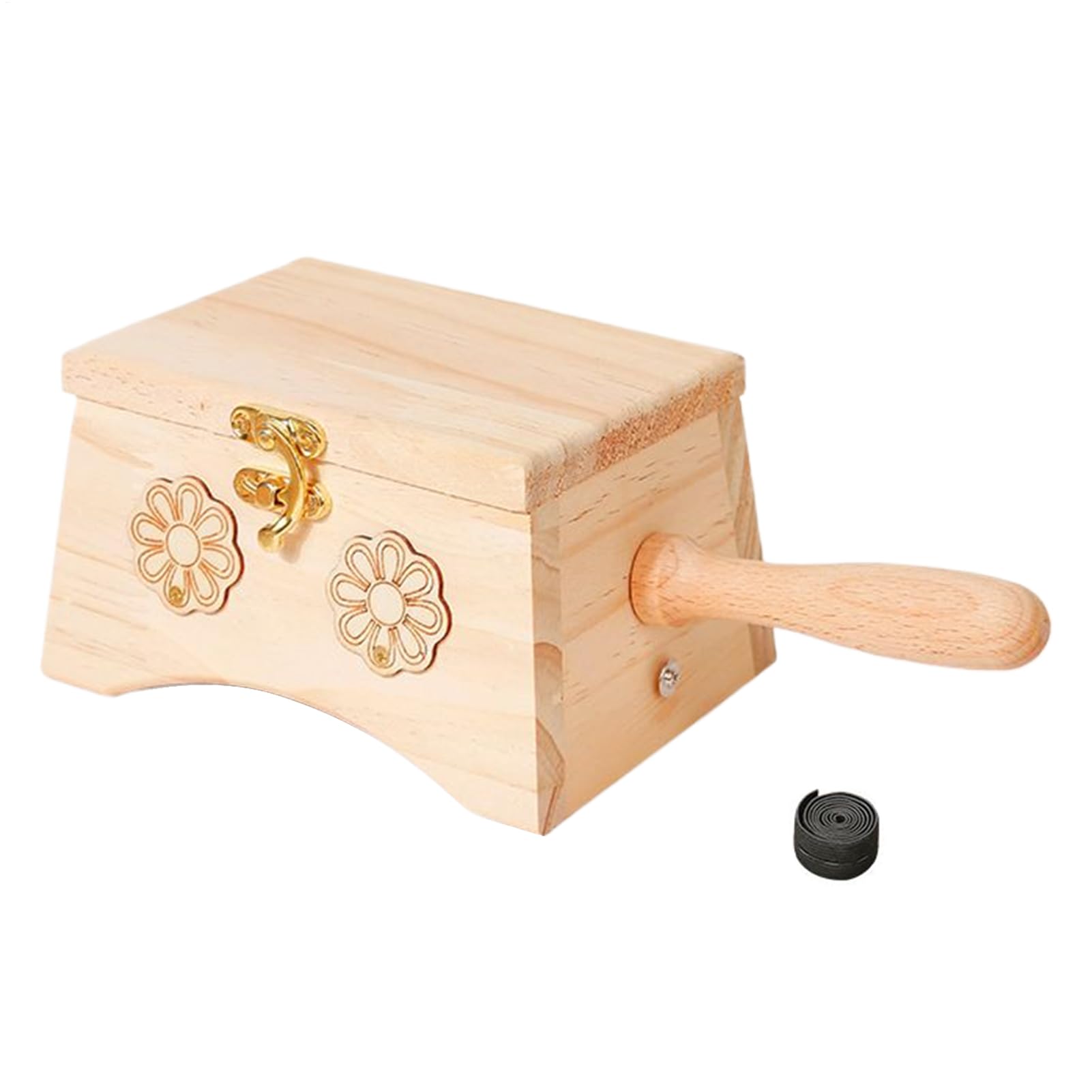 Caja de Masaje Corporal de Madera con Correa para Abdomen y Espalda 8