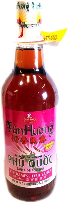 Vietnamese Fish Sauce (Phu Quoc Sauce De Poisson) - 24fl.oz (Pack of 1)