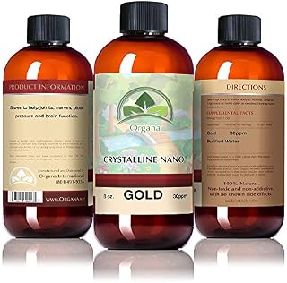 The Best Nano Colloidal Gold Mineral - 30 Parts Per Million - Colloidal