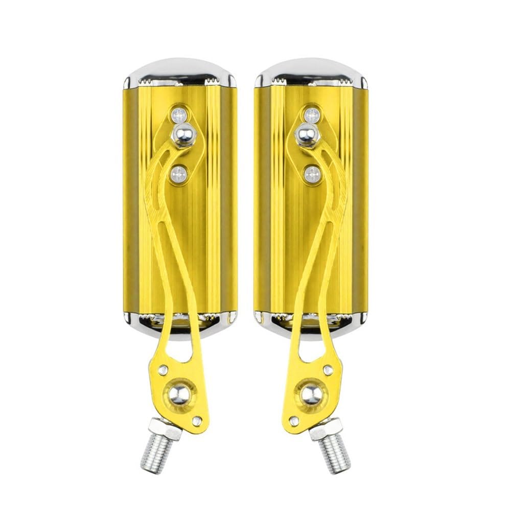 Specchietto Retrovisore Moto Specchietto Retrovisore Universale Per Moto Specchietti Laterali Neri Per Ya&maha Per Ap&rilia SR 50 Per CUBE Dio CG
