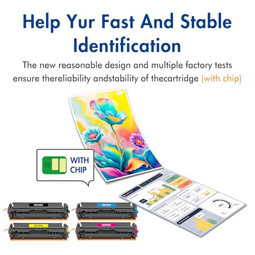 218x toner cartridges 4 pack with chip pro mfp 3301fdw 3201dw toner compatible for hp 218x w2180x 218a w2180a for color laserjet pro mfp 3301fdw 3201dw 3301sdw 3301cdw 3301 series printer ink