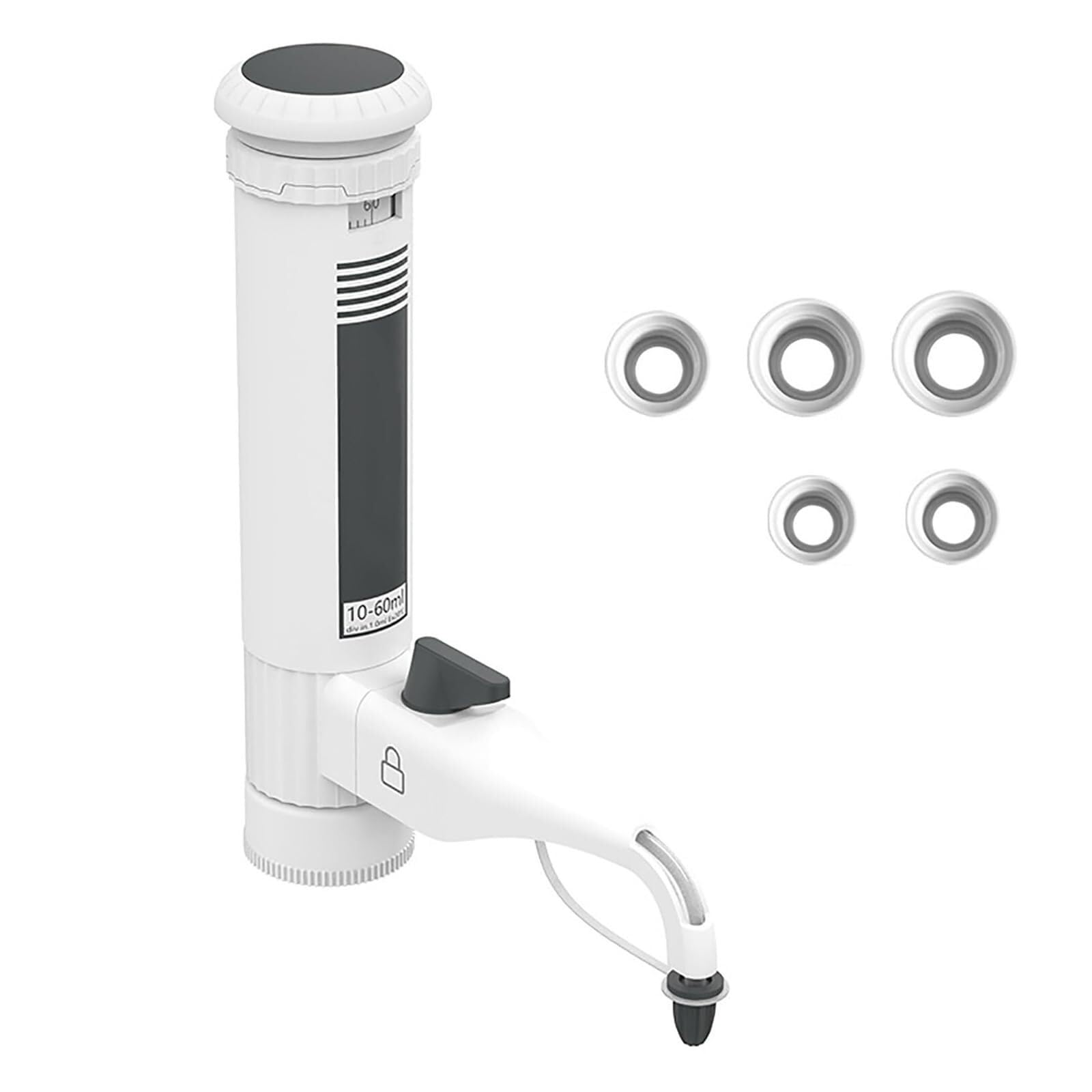 Distributeur sur bouteille de 10 à 60 ml pour analyses de routine - 8