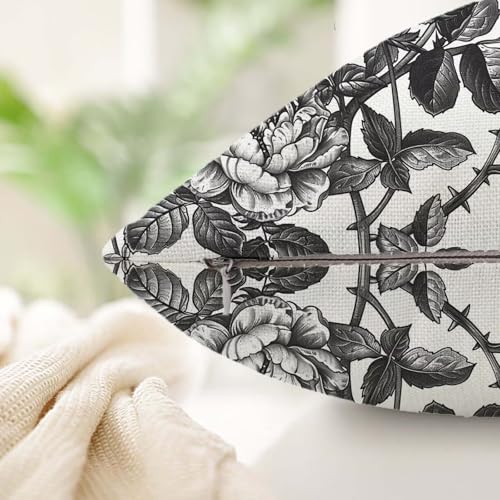 Housse coussin 80x80cm imperméable pour salon de jardin fleuri