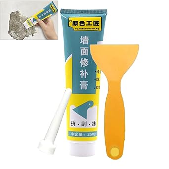 9UP Wall Crack Repair | Wall Mending Agent| Waterproof Wall Crack Filler paste For Wall, Wood & Plaster, Universal Caulk Sealing Broken Hole Filler (Pack Of 1, 250G)