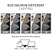 Rugshop Bohemian Stripe Stain Resistant High Traffic Living Room Kitchen Bedroom Dining Home Office Area Rug 6'6