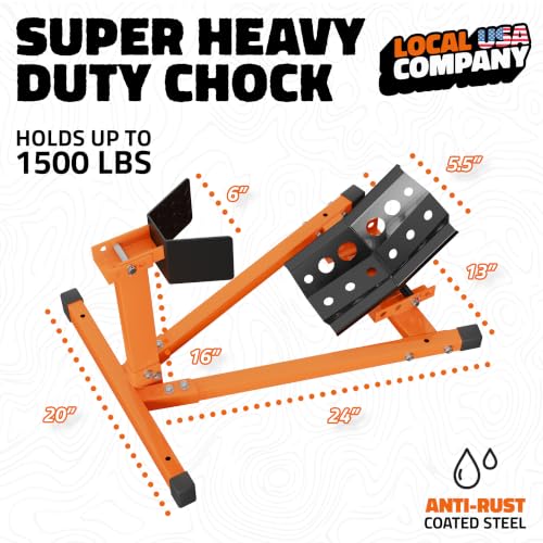 Mockins Adjustable Motorcycle Wheel Chock
