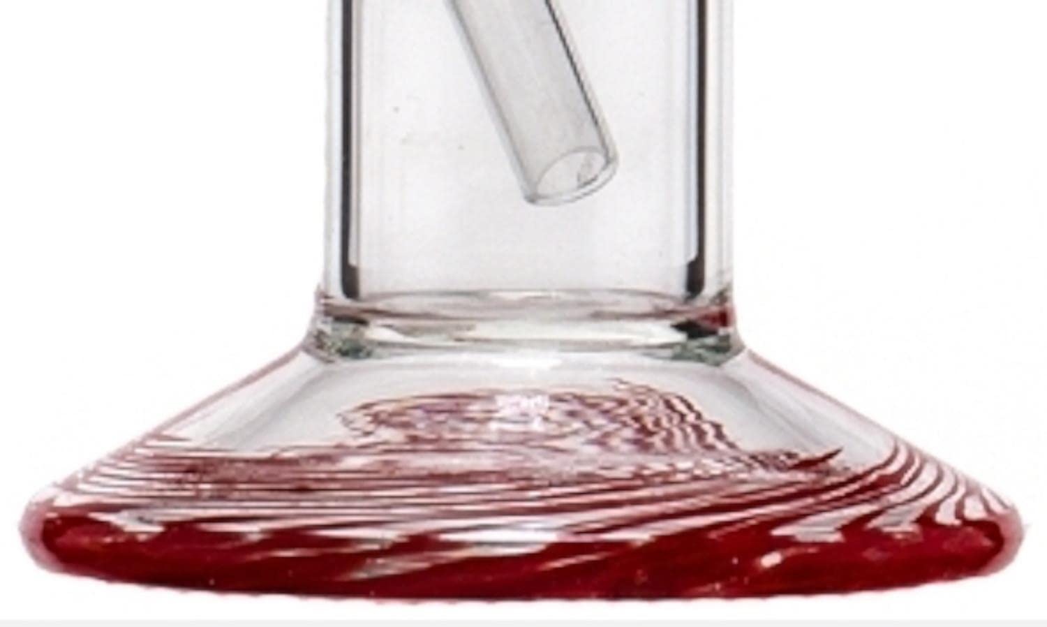 Boost Wasserpfeife, EIS-Bong, Eis-Bong Boost Logo 'Red Swirl' | 38,0 x 5,0cm