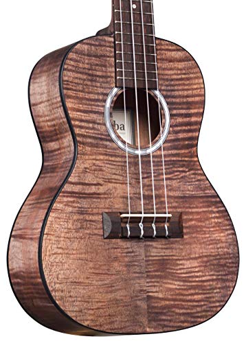 Image of Cordoba 15CFM Granite Grey Flamed Mahogany Concert Ukulele