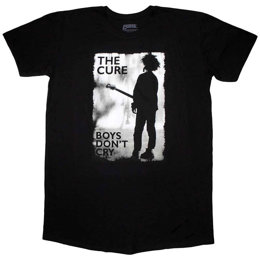 Rock Off officially licensed products The Cure Boys Dont Cry Black and White T Shirt Dress XL