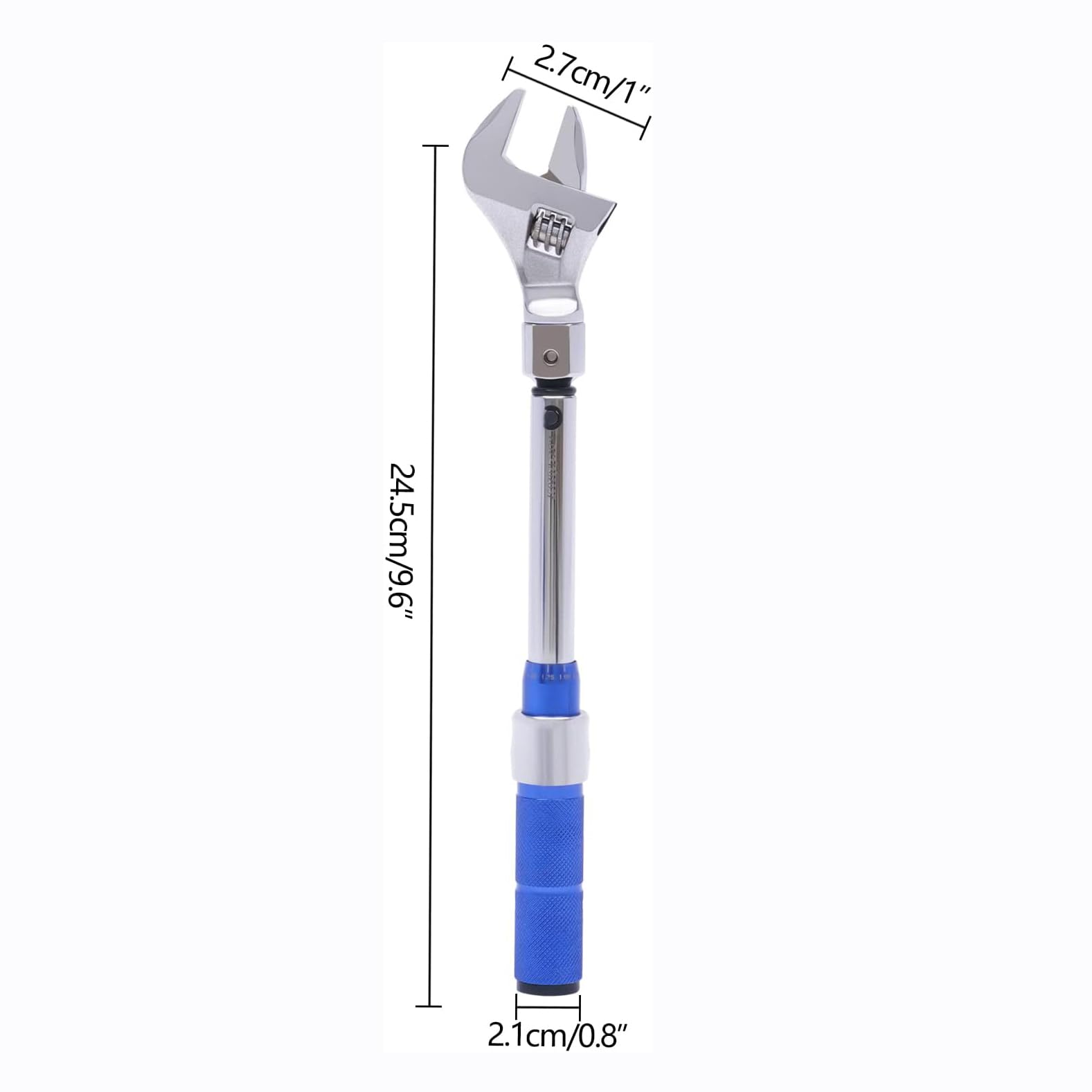 Llave dinamométrica ajustable con caja de herramientas, herramienta de precisión para instalaciones industriales, de refrigeración y HVAC