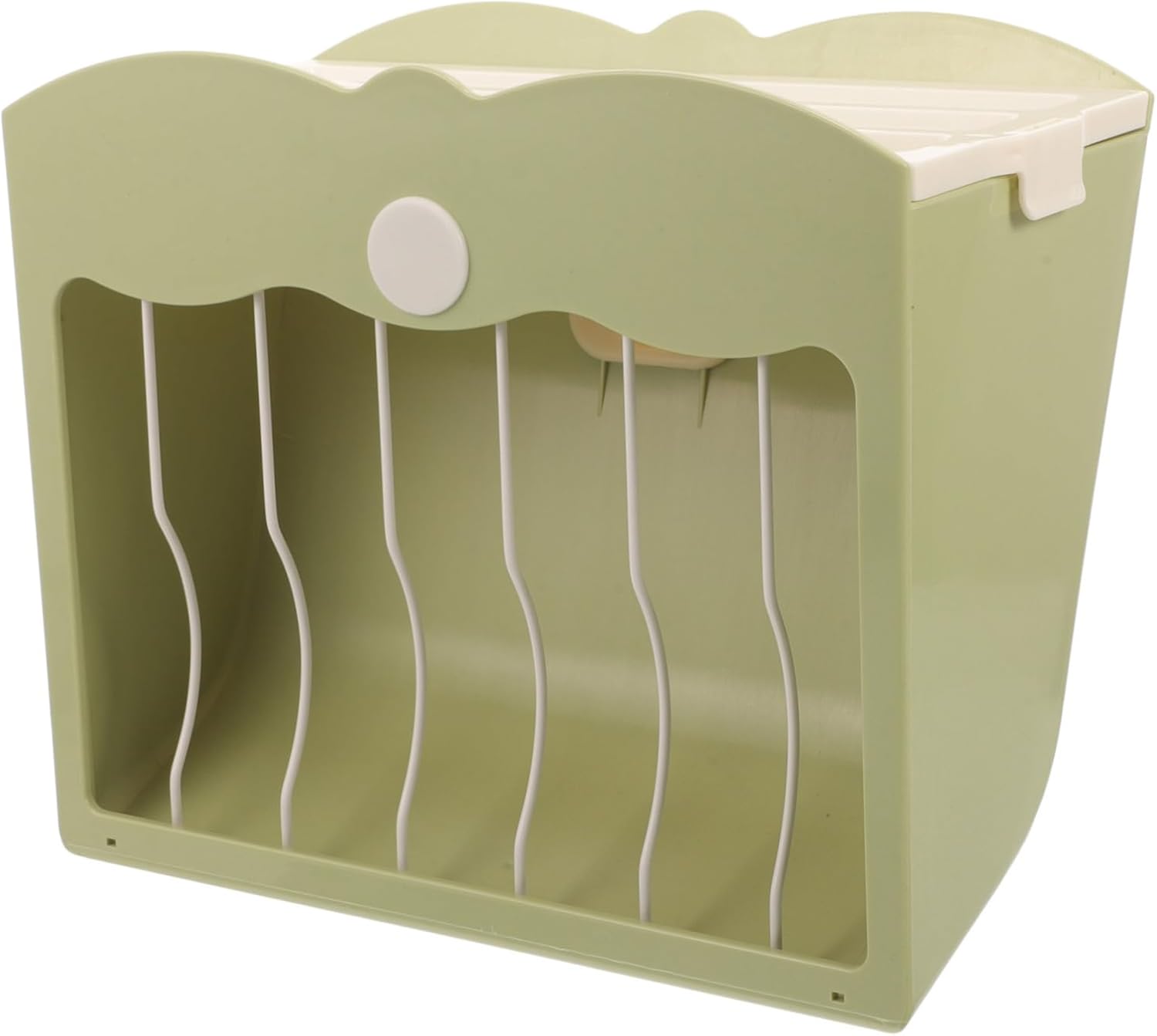 Rabbit Supplies Bunny Feeder Guinea Pig Holder Pet Feeder Easy-Clean Plastic