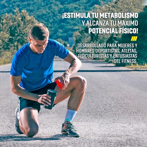 Potente Pre-Workout | Máxima energía, fuerza y musculación | Bebida Pre Entrenamiento con Beta Alanina, Creatina, Citrulina, Betaina, Arginina | Mejora el rendimiento muscular | 300gr Sandía - Imagen 5