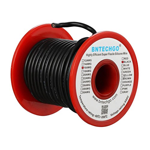 Fil de cuivre étamé 16 AWG ultra flexible et résistant aux hautes températures