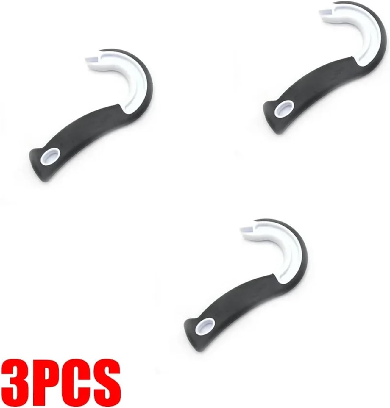 Multifuctional Ring Hook Pulling Jar Can Opener Non-slip Manual Bar Lid Opening Kitchen Tool Bottle Opener Hanging Hole(3pc)