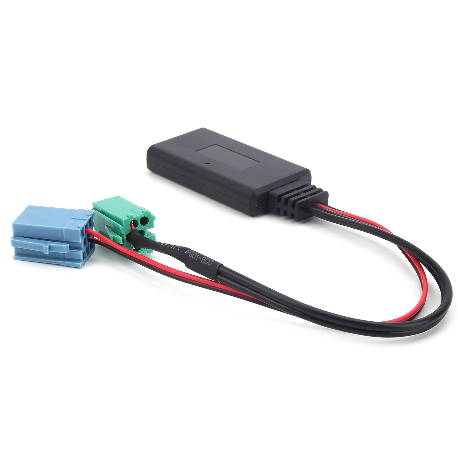 Automatyczny Adapter Audio, Akozon Złącze Mini ISO 6Pin 8Pin Kabel AUX Bluetooth 5.0 Dla Clio Espace Kangoo Laguna