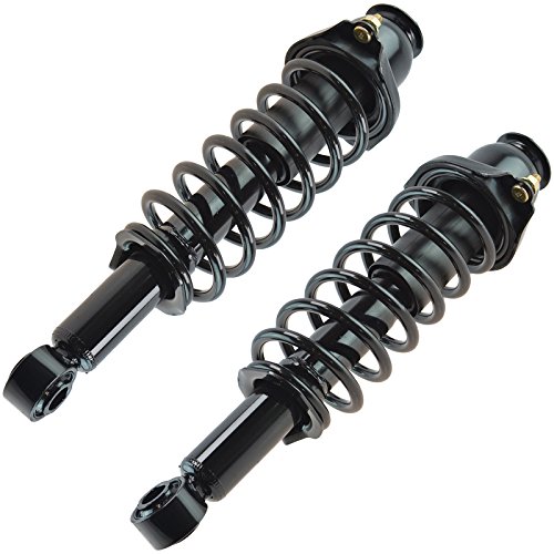 Image of TRQ Rear Strut and Spring Assembly Set 2 Piece Compatible with 2009-2010 Toyota Corolla