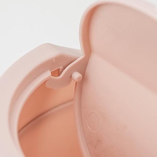 Miniatura 6 de Mini basurero de escritorio con tapa oscilante, pequeño cubo de basura de escritorio, mini papelera pequeña para el hogar, cocina, mesa, dormitorio,