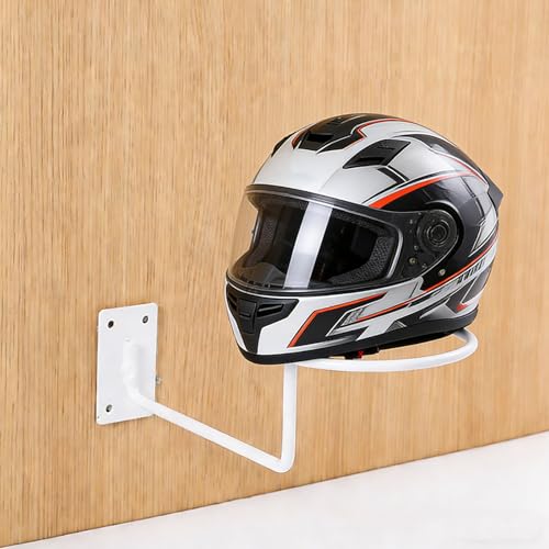 Support mural casque moto et vélo en fer robuste | Lot de 6 - 2