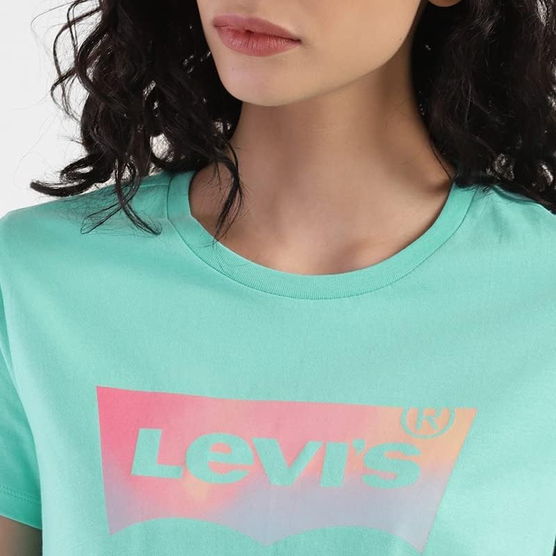 Image of Levi's Women's Brand Logo Crew Neck T-Shirt