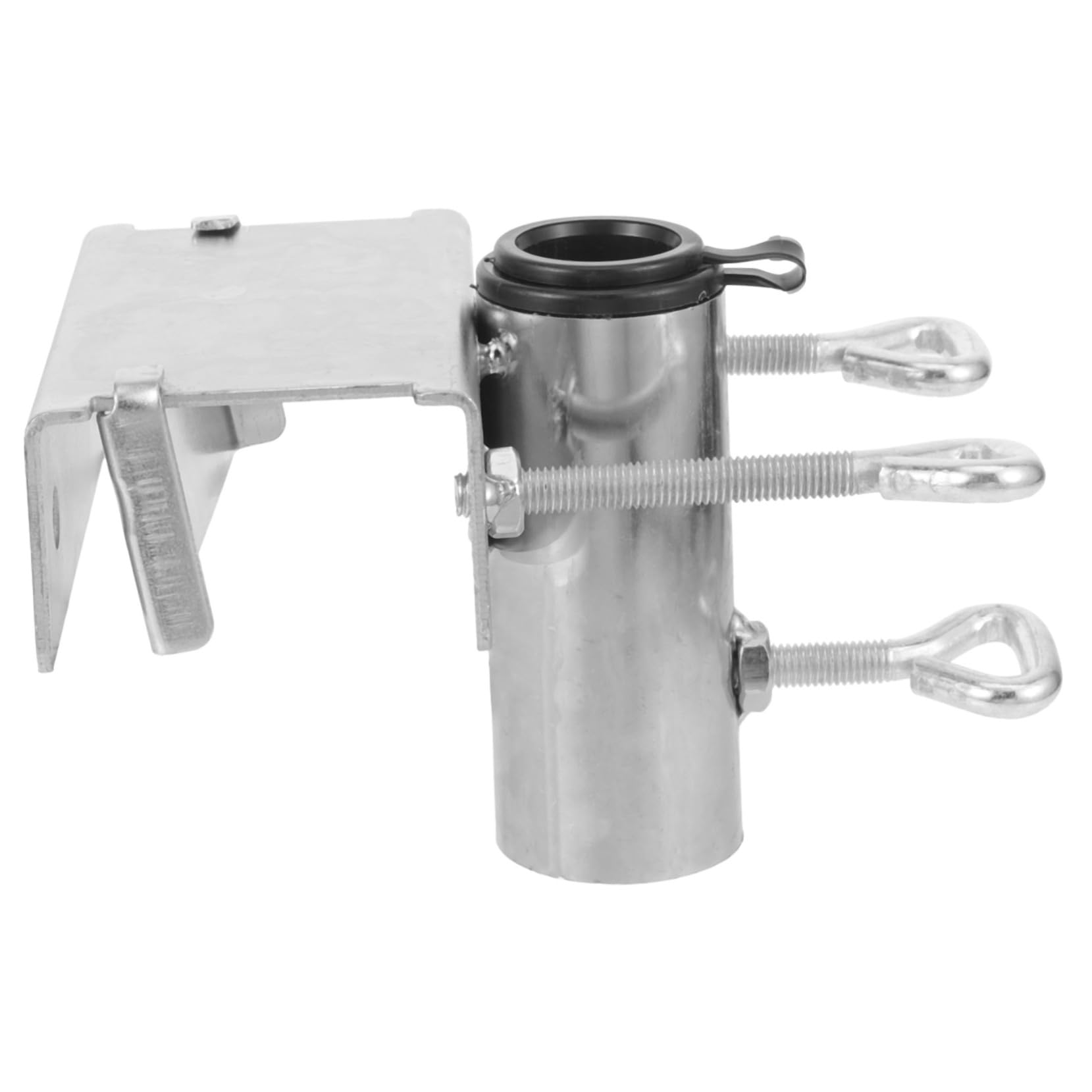 BUTIFULSIC Heavy Duty Umbrella Bracket Deck Clamp for Poles Sturdy Outdoor Umbrella Stand Easy Installati