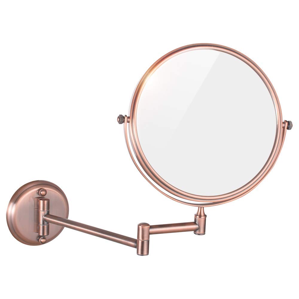 Miroir de courtoisie réglable double face robuste JCAKES