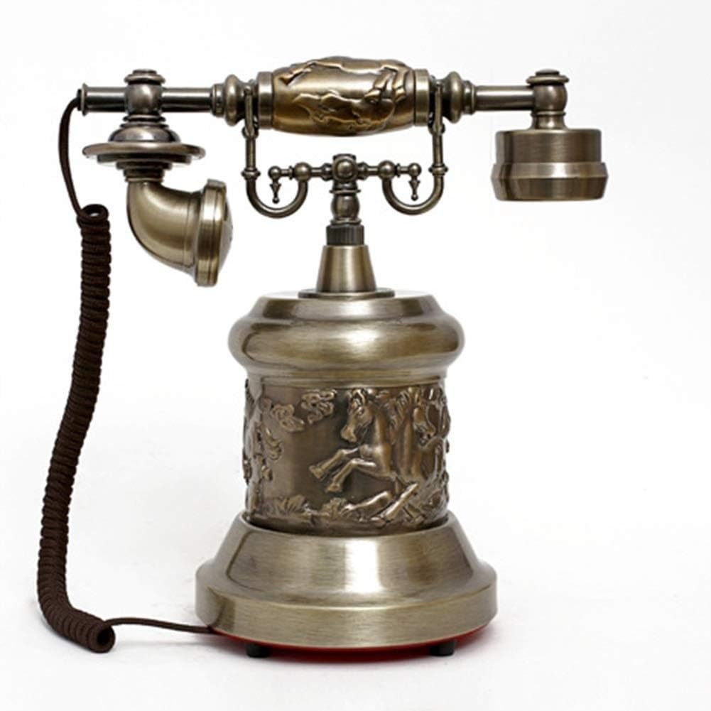 Antique Fixed Telephone High-end Luxury Home Retro Wired Landline Telephone for Home Hotel
