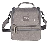 Mantiene la temperatura Walking Mum Gaby - Bolsa para comiditas, color gris