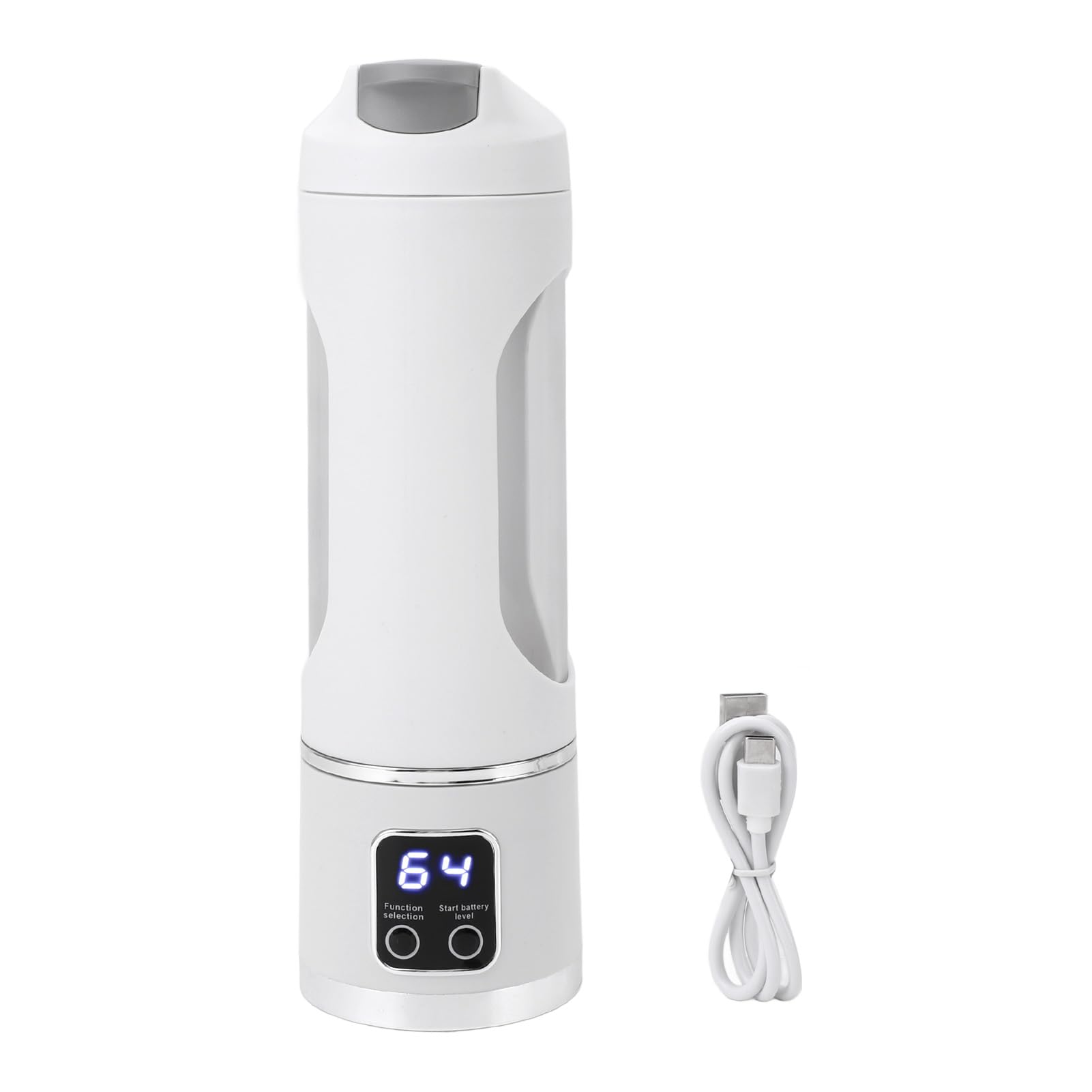 Blender Portable Haute Puissance USB Rechargeable Lames Acier Inoxydable 450ml Capacité Voyage Maison Bureau Saine Déplacement