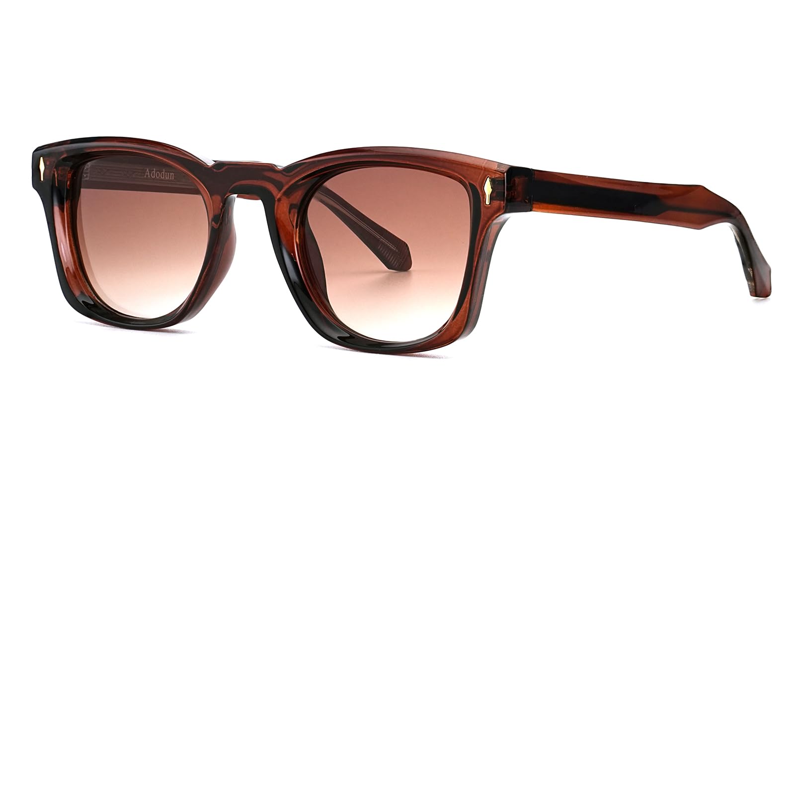 Retro Polarized Sunglasses for Womens Men Square Driving Shades UV Protection