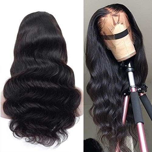 Megalook Human Hair Lace Front wigs 360 Lace Front Wig Human Hair Pre Plucked Hairline With Baby Hair Body Wave Human Hair Wigs Lace Front Wig 150% Density