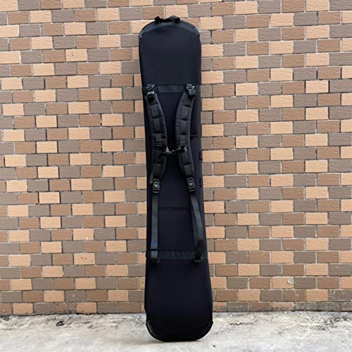 Yajuyi Sac de Ski et de Snowboard en néoprène Housse Souple avec Sangle Amovible Sac à Dos élastique résistant à l'eau Housse de Transport pour vol Housse de, 160cm – vue 5