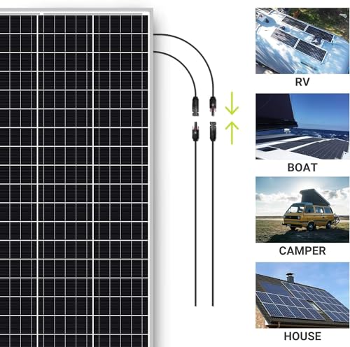 Câble d'extension solaire Newpowa contre les intempéries extérieur 3,5m - 6