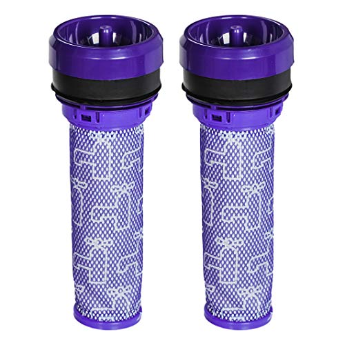 HIFROM Replacement Pre Motor Stick Filter Compatible with DC28 DC37 DC39 DC53 Vacuum Cleaner, Washable HEPA Filter Replacement for 923413-01 (2pcs)