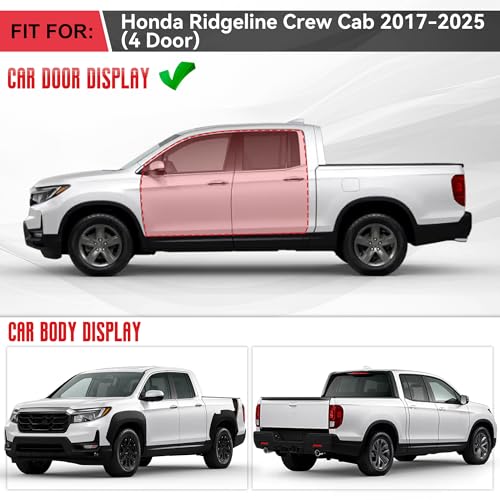 Image of Running Boards Side Steps Fit for Honda Ridgeline Crew Cab 2017-2026