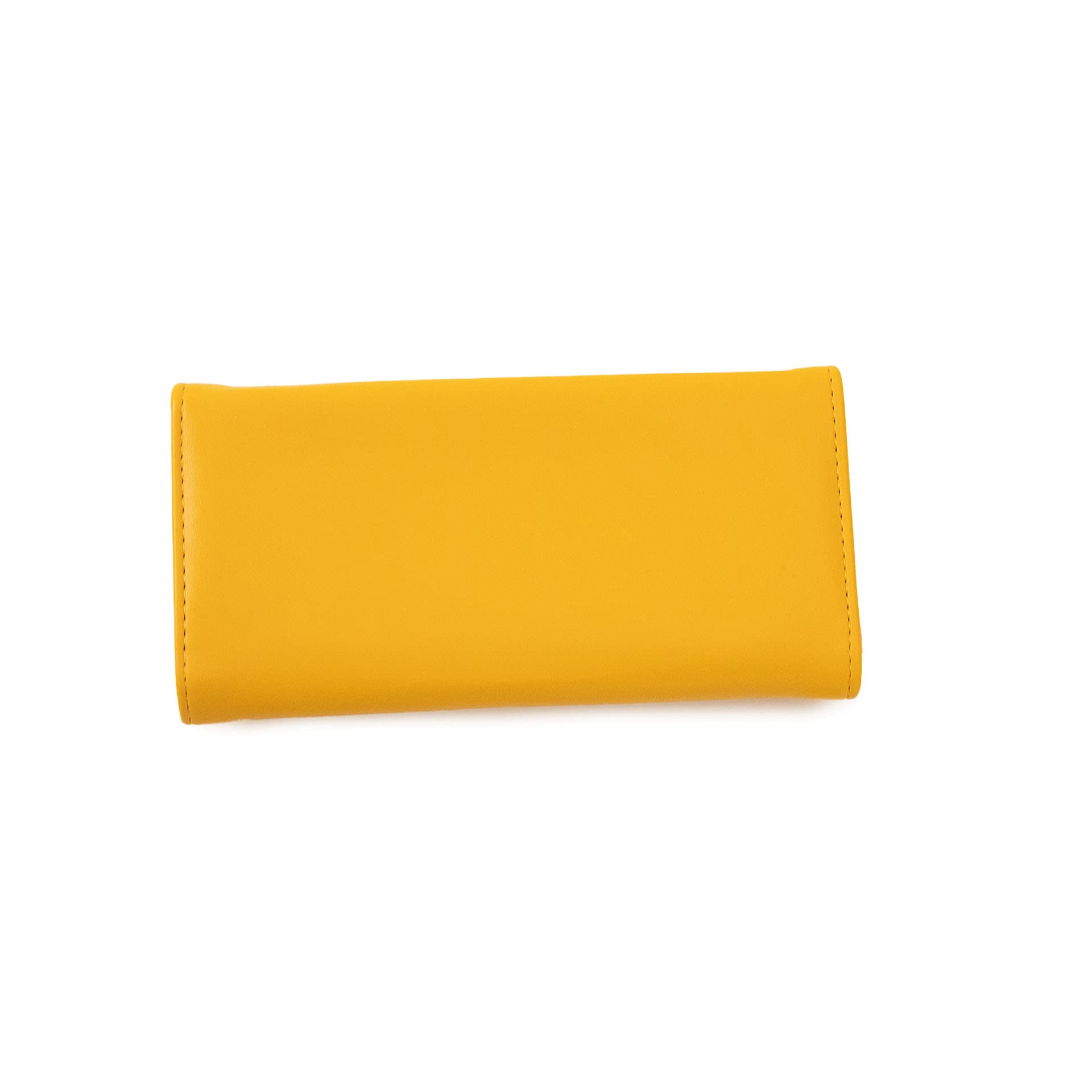 Forever young women's Long hand leather wallet; Multifunction long purse wallet; Soft leather zipper long wallet; Fashion leather women wallet_Yellow