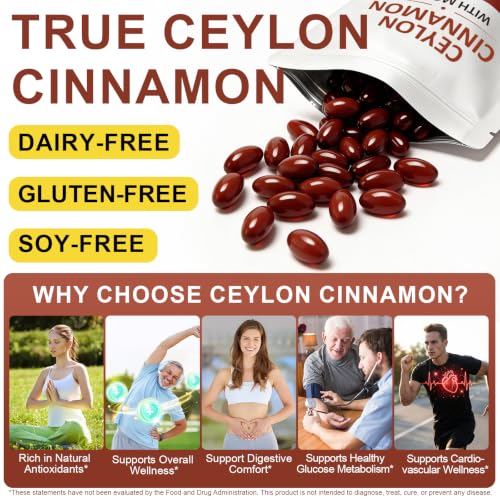 Xaarty Ceylon Cinnamon Capsules with MCT Oil