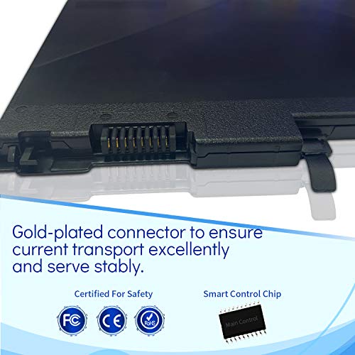 Hwg Cm03Xl Battery Compatible Hp Elitebook 840 855 850 845 755 750 745 740 G1 G2 Series, Hp Zbook 14 15U G2 Series, Fits Cm03 Co06 Co06Xl Cm03050Xl 717376-001 716724-421 [11.1V, 50Wh] #TOP2