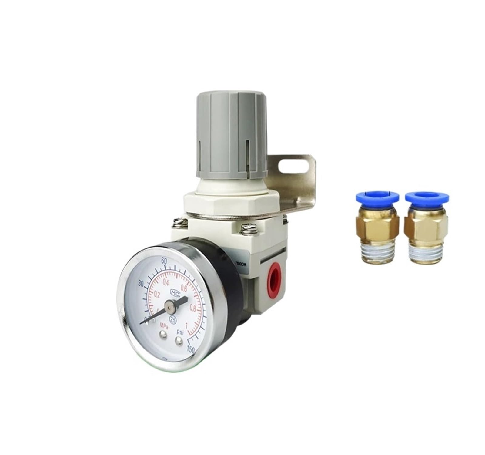 Régulateur de pression pneumatique AR4000-04 soupape décharge 1/2 PC12-04