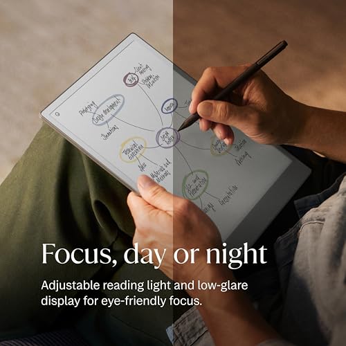 Image of reMarkable Paper Pro Bundle Premium Leather Includes 11.8'' Paper Tablet Marker Plus Pen with Eraser and A Book Folio Cover in Leather Black