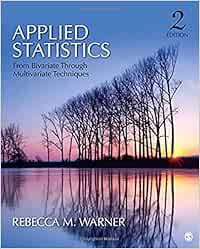 Buy Applied Statistics: From Bivariate Through Multivariate Techniques ...